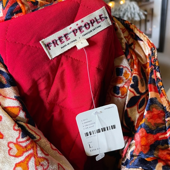 Free People Bailey Velvet Moto Jacket - Picture 9 of 9